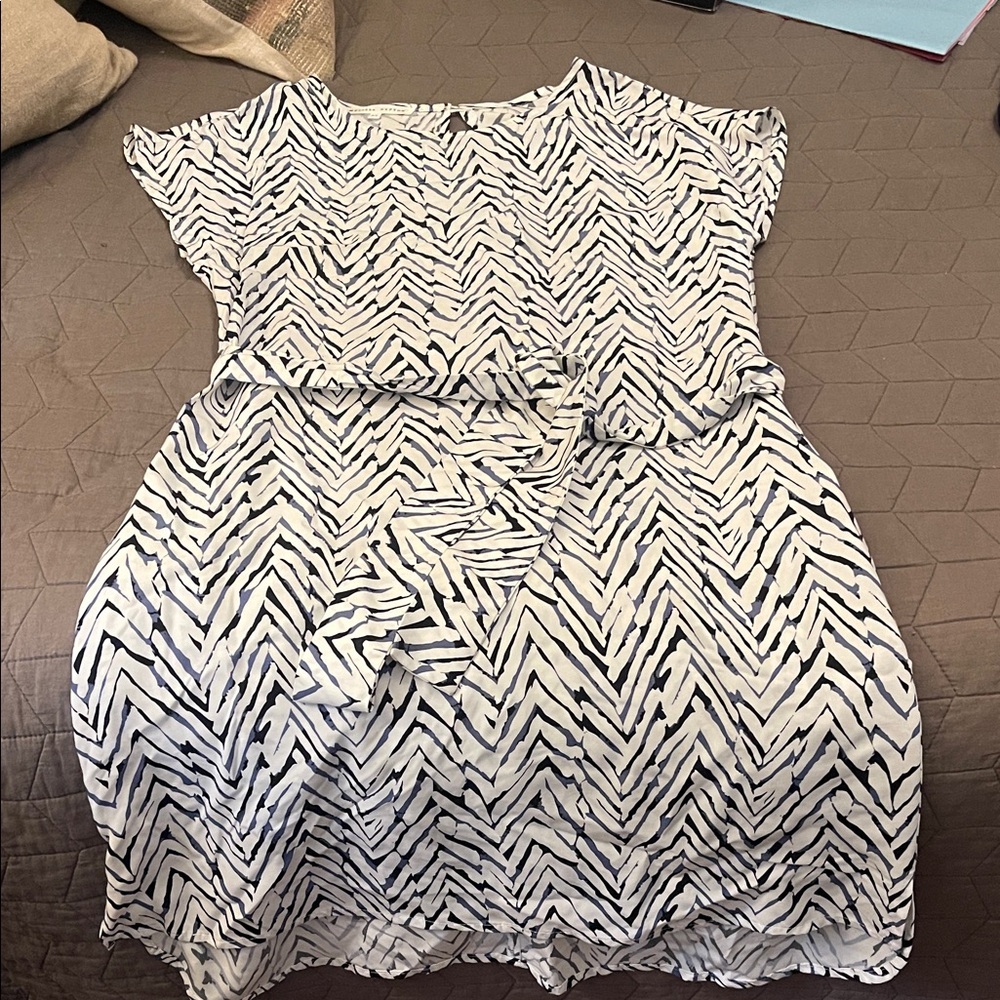 MELISSA NEPTON Cream Flutter Sleeve Mini Sundress